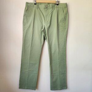 Bonobos Straight Leg Pants 38x32 Green